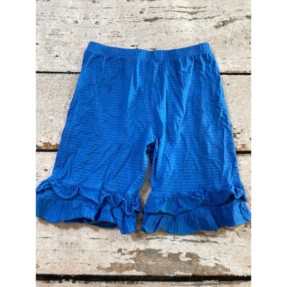 Persnickety Blue Ruffle Shorties - Picture 1 of 3